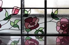 Stained Glass Windows Climbing Rose