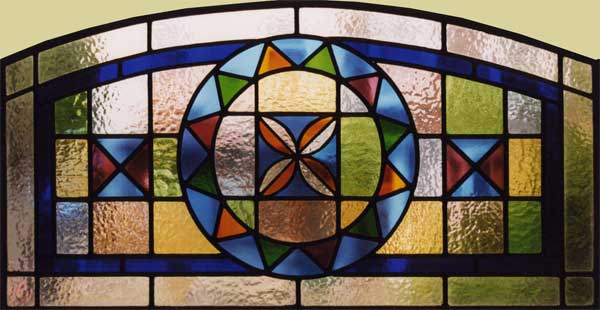 stained glass window Roundle