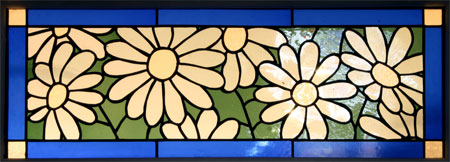 stained glass window marguerite